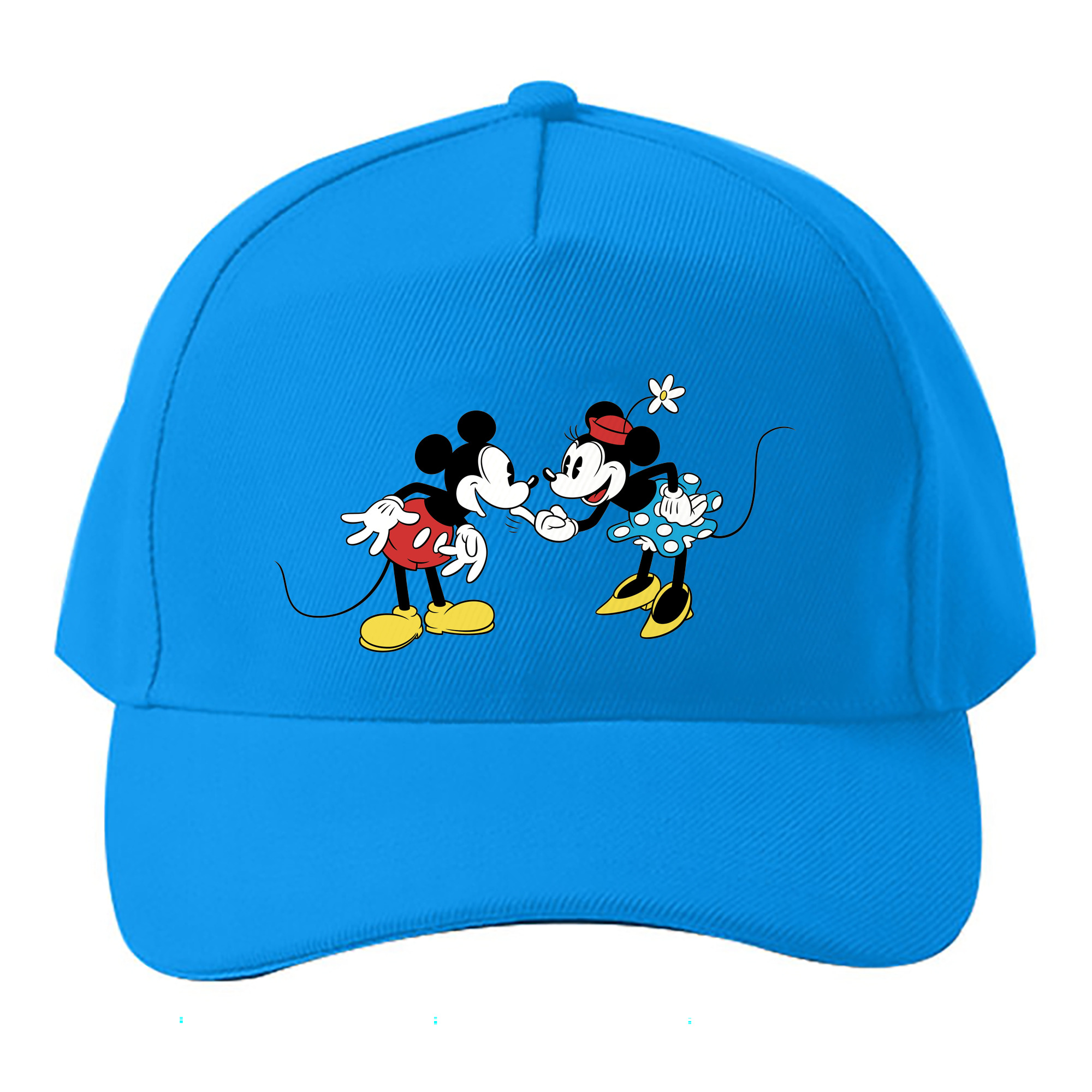（画像用） ミッキーマウス Mickey Mouse ベースボールキャップ 綿100％ 男女兼用 帽子 スポーツ